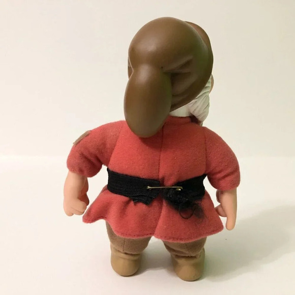 Vtg Disney Snow  White and the Seven Dwarfs Grumpy Applause Doll Plush - Picture 7 of 16
